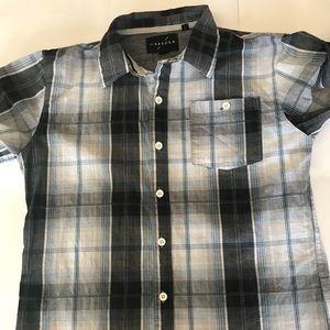 Capsule Boy’s Plaid Button Down Shirt Size XL
